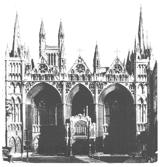 Peterborough Cathedral - Click to Enter Gothic Palace